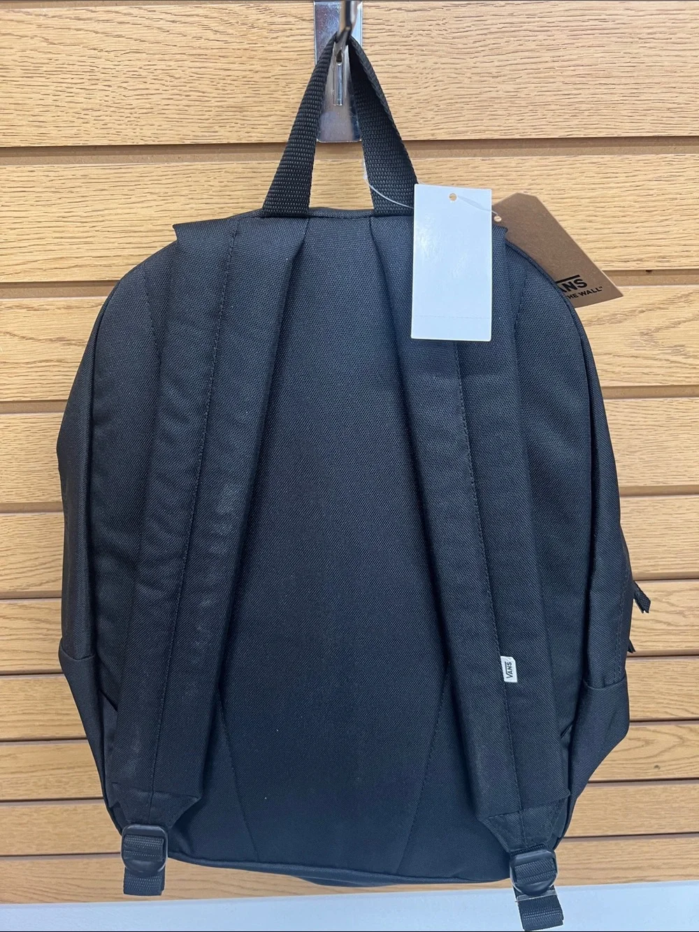Vans Checkerboard Accent Black Backpack